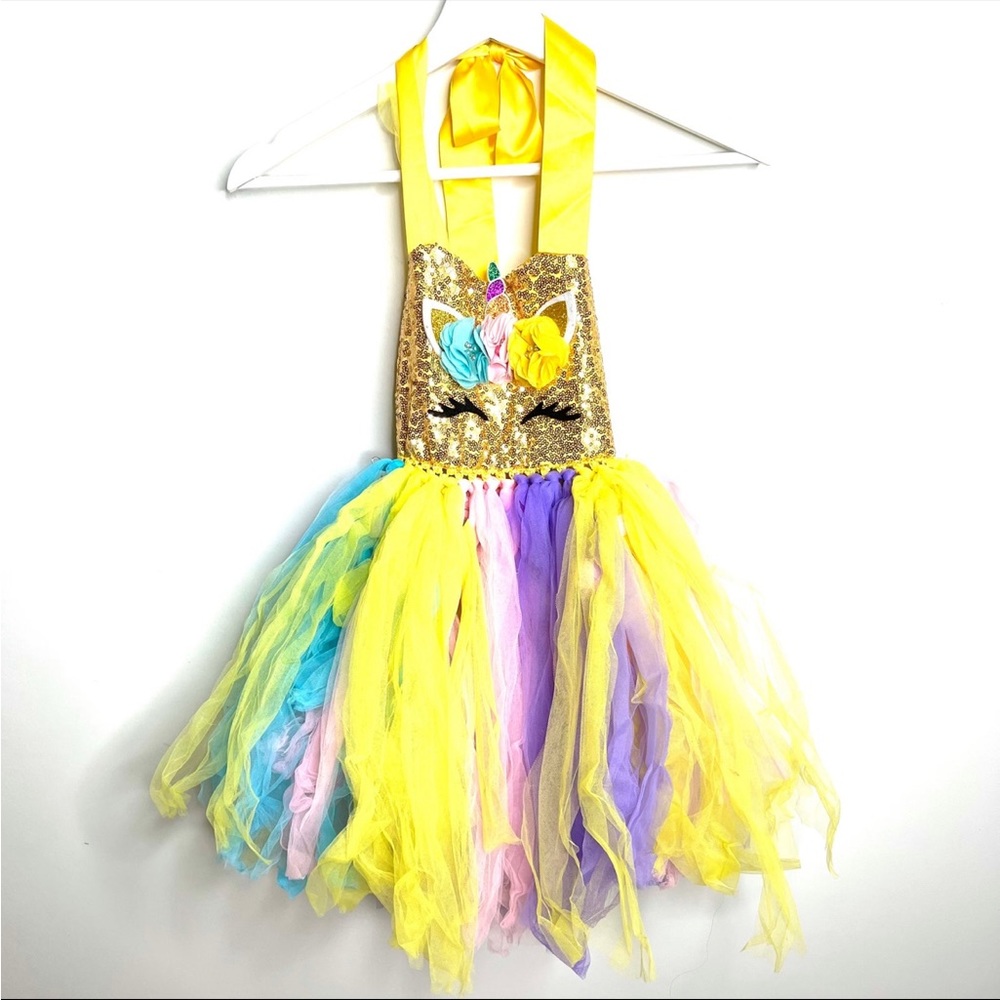 Unicorn Costume Dress Up Multi Color